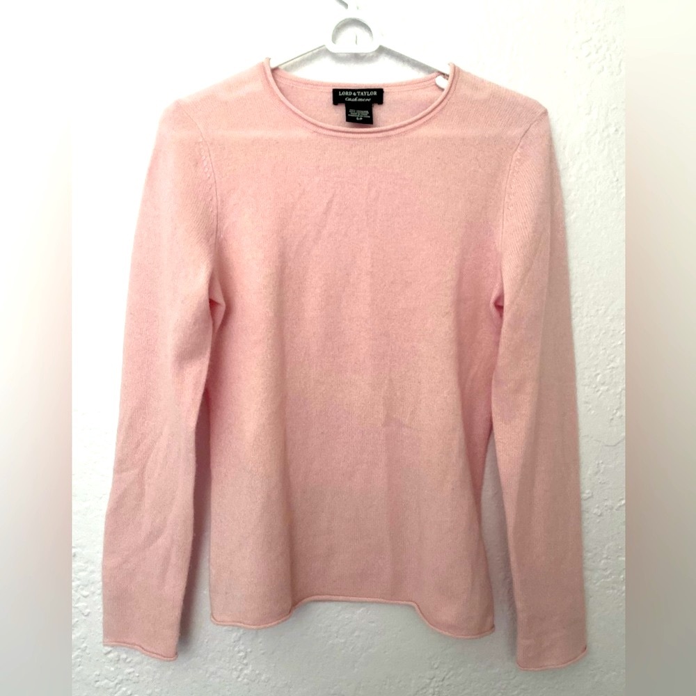Lord & Taylor Lightweight Cashmere Sweater